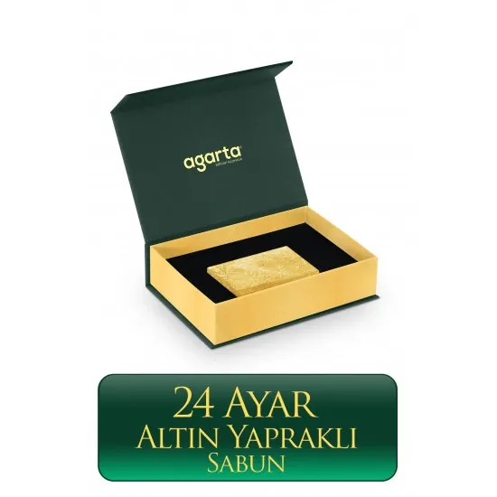 Agarta - AGARTA DOĞAL ALTIN SABUNU 100GR