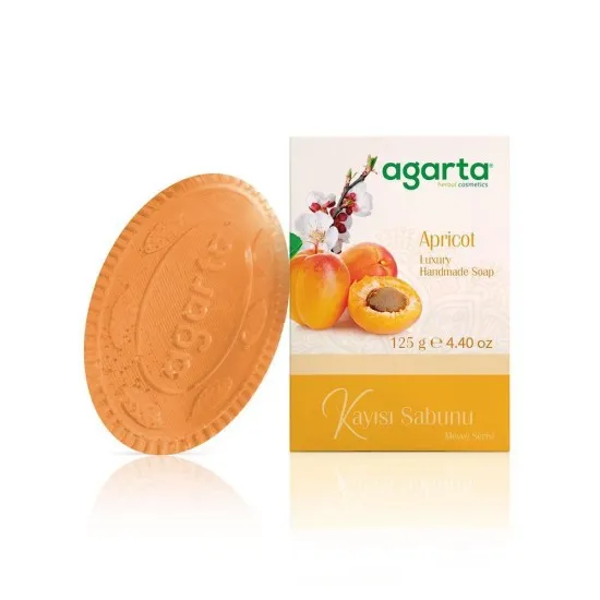 Agarta - AGARTA DOĞAL ÇİÇEK BAHÇESİ SABUNU KAYISI 150G