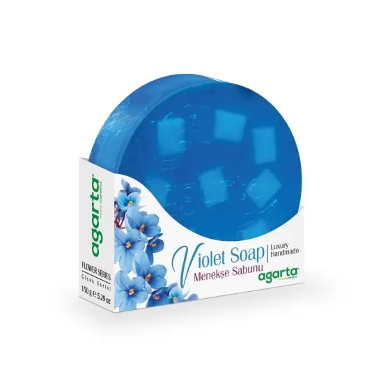 Agarta - AGARTA DOĞAL ÇİÇEK BAHÇESİ SABUNU MENEKŞE 150G