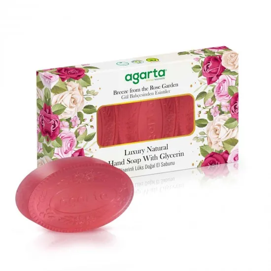 Agarta - AGARTA DOĞAL EL SABUNU GÜL BAHÇESİ 3*100GR
