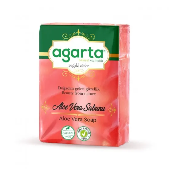 Agarta - AGARTA DOĞAL EL YAPIMI GÜZELLİK SABUNU ALOE VERA 150GR