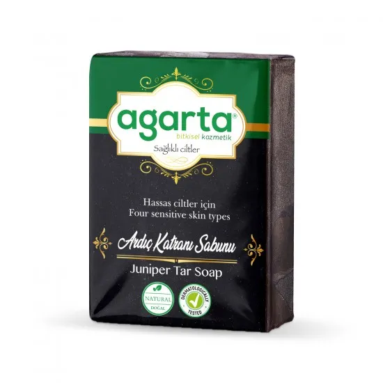 Agarta - AGARTA DOĞAL EL YAPIMI GÜZELLİK SABUNU ARDIÇ KATRANI 150GR