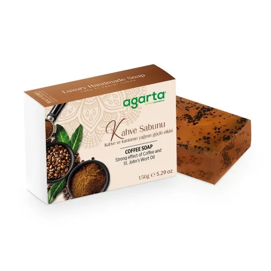 Agarta - AGARTA DOĞAL EL YAPIMI KAHVE SABUNU 150GR