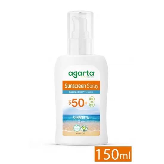 Agarta - AGARTA DOĞAL GÜNEŞ SPREYİ 50 SPF 150 ML