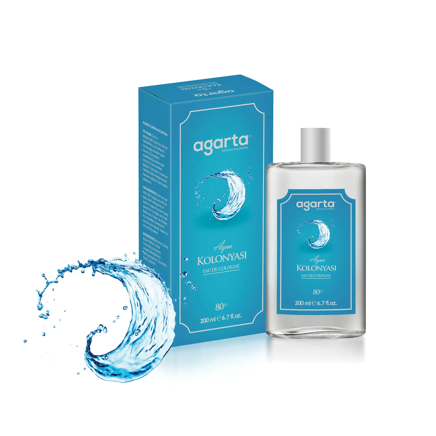 Agarta - AGARTA KOLONYA AQUA 200 ML