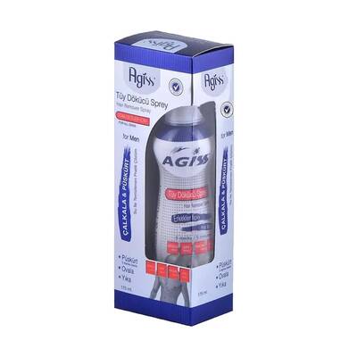 AGİSS TÜY DÖKÜCÜ SPREY FOR MEN 175ML - 1