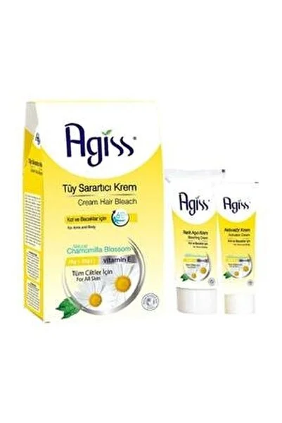 Agiss - AGİSS TÜY SARARTICI KREM 70ML+35 ML TÜM CİLTLER