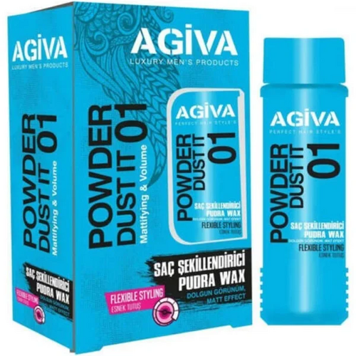 AGIVA PUDRA WAX NO:1 ESNEK TUTUŞ 20G - 1