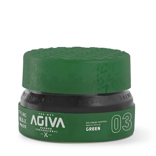 AGİVA WAX NO:03 MATTE PASTE GREEN 155ML - 1