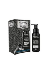 Agiva - AGİVA YARI KALICI SAKAL GÖLGE BOYASI BLACK 125ML