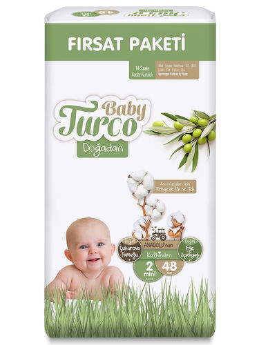 BABY TURCO DOĞADAN CIRTLI BEZ FIRSAT MİNİ NO:2 48Lİ 28005876 - 1