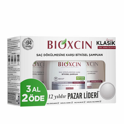 Bioxcin - BIOXCIN ŞAMPUAN GENESIS KLASİK KURU-NORMAL SAÇLAR İÇİN 3'LÜ SET