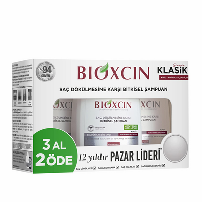 BIOXCIN ŞAMPUAN GENESIS KLASİK KURU-NORMAL SAÇLAR İÇİN 3'LÜ SET - 1