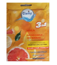 Clemy - CLEMY YENİLİK ÇAMUR NEM BOMBASI C-VİTAMİNİ+COLLAGEN 32ML Clemy - CLEMY YENİLİK ÇAMUR NEM BOMBASI C-VİTAMİNİ+COLLAGEN 32ML