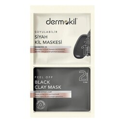Dermokil - DERMOKİL 2*7,5 ML SOYULABİLİR SİYAH MASKE
