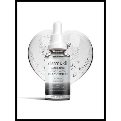 DERMOKİL ACTIVE CHARCOAL BLACK SERUM 30ML - 4