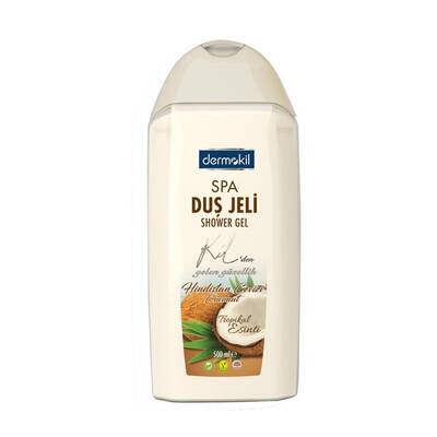 DERMOKIL DUS JELI VANILYA VE BADEM SUTU 500 ML - 1