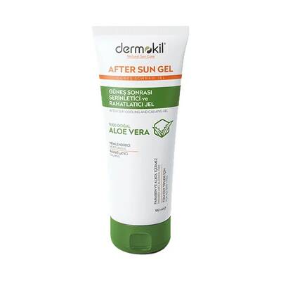 DERMOKİL GÜNEŞ SONRASI SERİNLETİCİ VE RAHATLATICI JEL 100ML - 1
