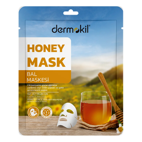 DERMOKİL KAĞIT MASKE BAL ÖZLÜ 20G - 1