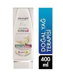 DERMOKIL SAC BAKIM KREMI IPEKSI YUMUSAKLIK VE PARLAK SACLAR-400 ML - 1