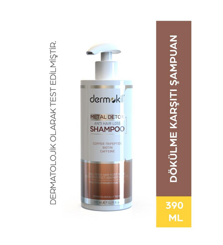 DERMOKİL ŞAMPUAN METAL DETOX 390ML - 1