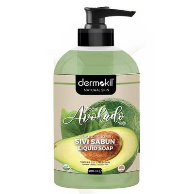 DERMOKIL SIVI SABUN DOGAL AVOKADO 500 ML - 1