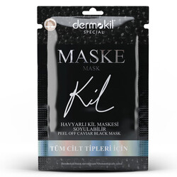 Dermokil - DERMOKIL SOYULABILIR HAVYARLI SIYAH KIL MASKESI-15 ML