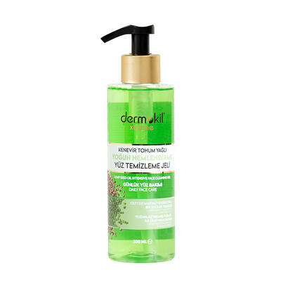 DERMOKIL YUZ TEMIZLEME JELI KENEVIR TOHUMU YAGLI-300 ML - 1