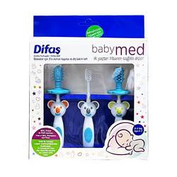 Difaş - DİFAŞ BABYMED BEBEK AĞIZ BAKIM SETİ MAVİ