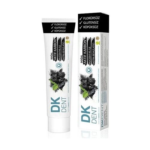 DK DENT DIS MACUNU AKTIF KARBONLU-75 ML - 1