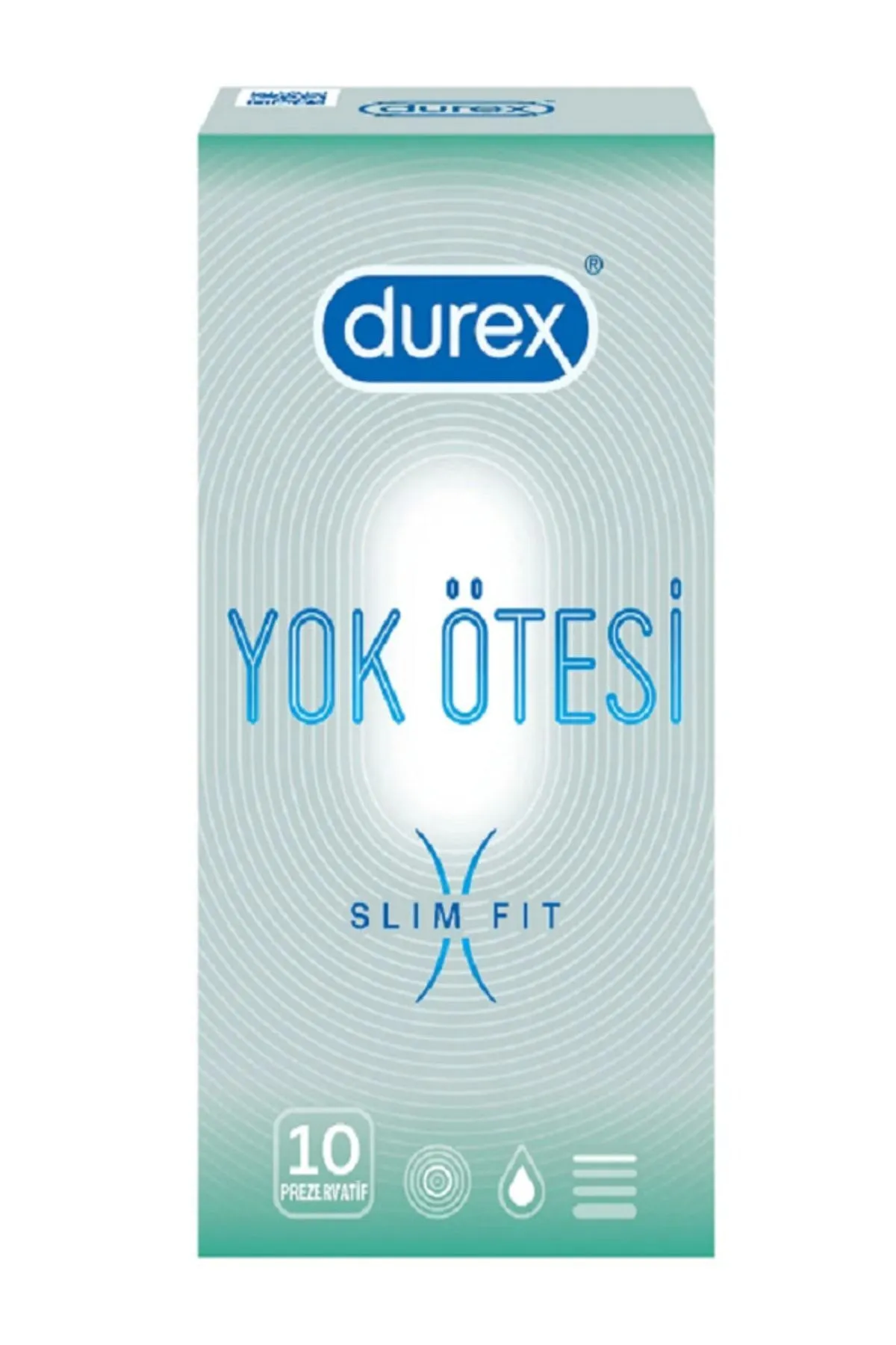 DUREX PREZERVATİF YOK ÖTESİ SLIM FIT 10'LU - 1