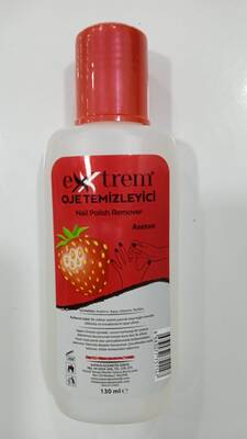 EXTREM ASETON ÇİLEK AROMALI 130 ML - 1