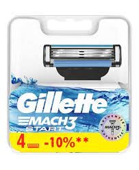 Gillette - GİLETTE MACH3 START 4LÜ YEDEK BIÇAĞI