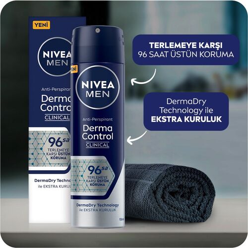 NIVEA DEO PROTECT CLINICAL SPREY ERK 150 ML - 1