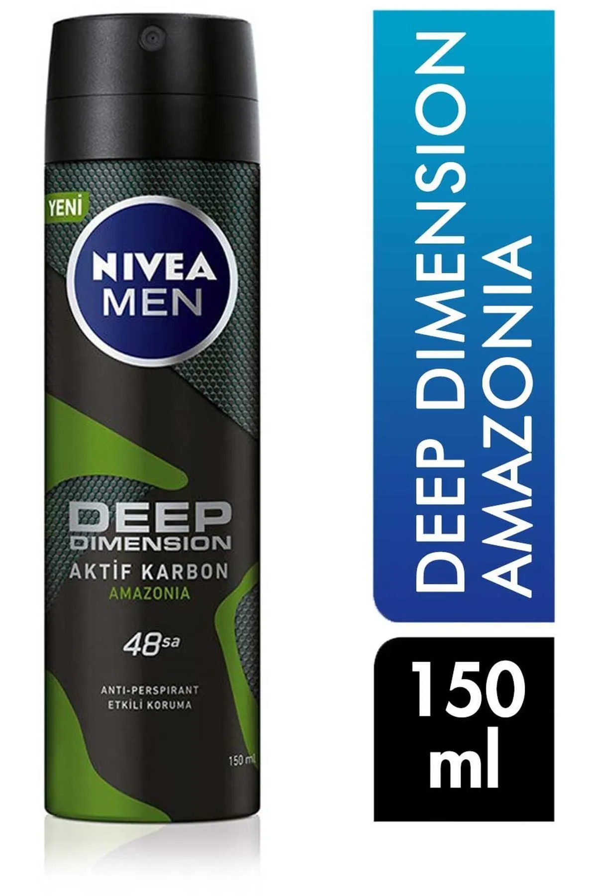 NIVEA MEN DEEP AMOZONIA 150 ML - 1