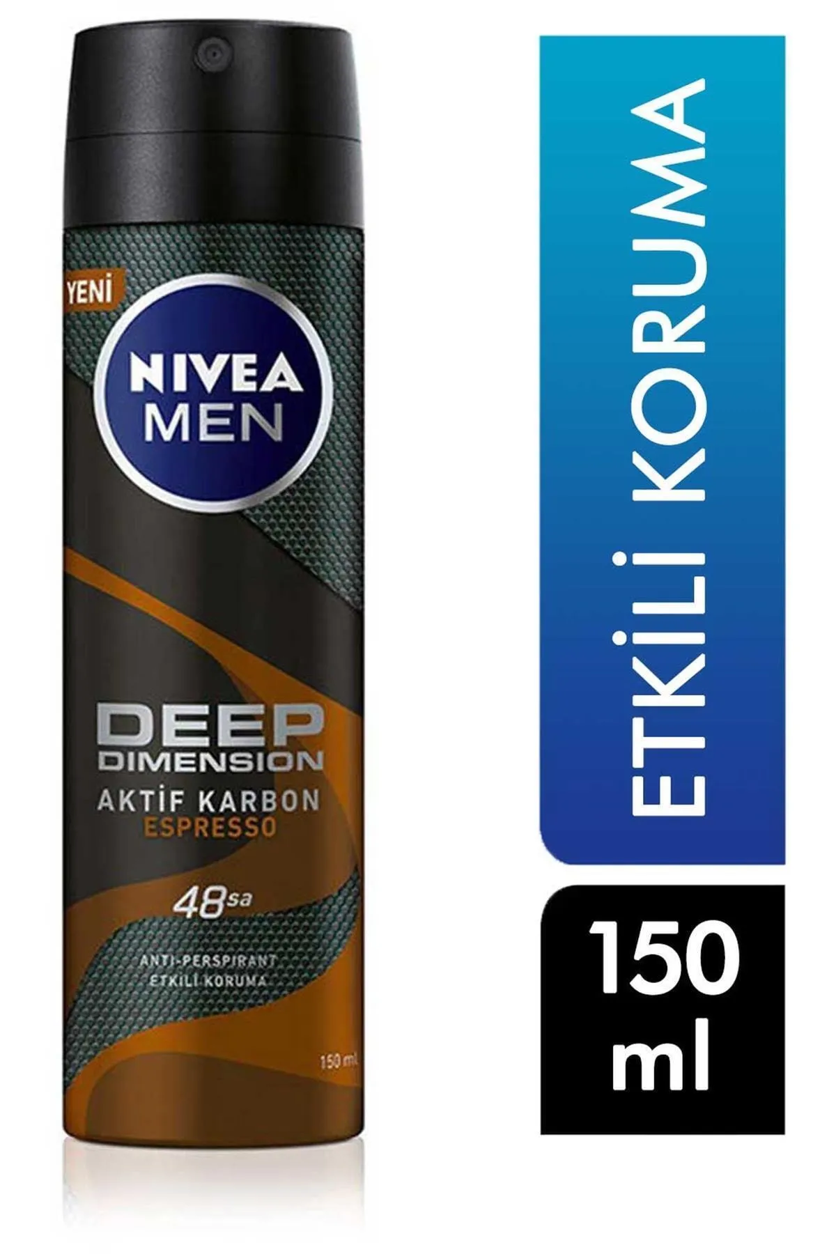 NIVEA MEN DEEP DIMENSION ESPRESSO 150 ML - 1