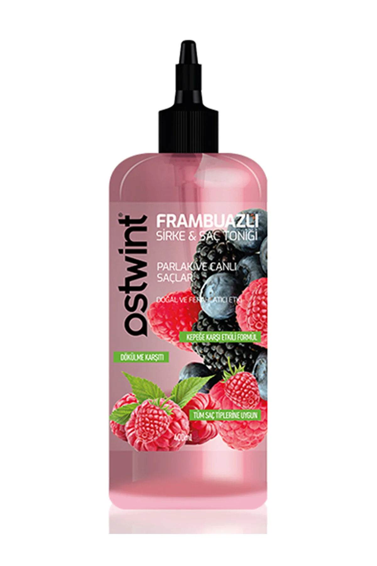 Ostwint - OSTWINT FRAMBUAZLI SİRKE SAÇ TONİĞİ 400ML