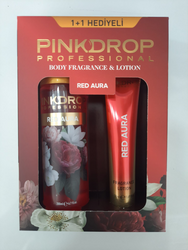 Pink Drop - PINKDROP BODY MIST 200ML + LOTION 50ML RED AURA