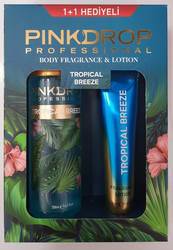 Pink Drop - PINKDROP BODY MIST 200ML + LOTION 50ML TROPICAL BREEZE