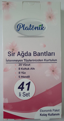 Platonik - PLATONİK SİR AĞDA BANDI 41'Lİ SET PEMBE