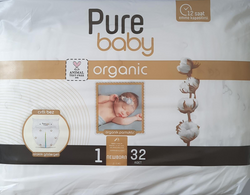 Pure Baby - PURE BABY PAMUK JUMBO NEWBORN NO:1