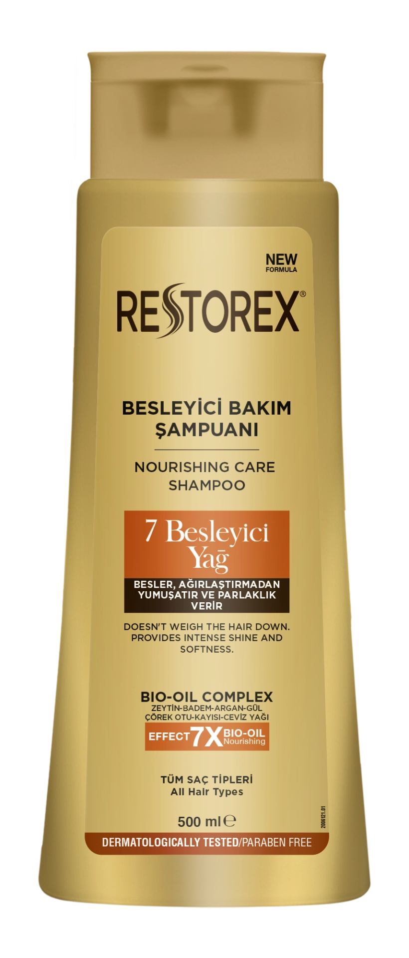 Restorex - RESTOREX ŞAMPUAN 7 BESLEYİCİ YAĞ 500 ML