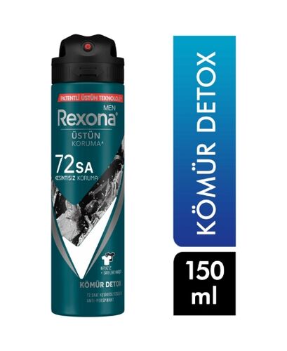 REXONA DEO MEN KÖMÜR DETOX 150ML - 1