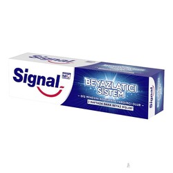 Signal - SİGNAL BEYAZLATICI SİSTEM DİŞ MACUNU 50 ML