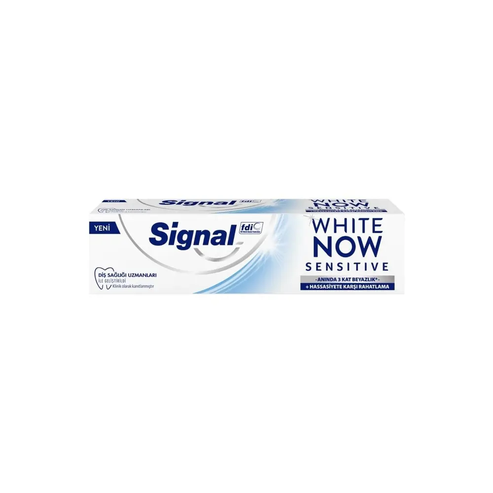 Signal - SİGNAL WHITE NOW SENSİTİVE DİŞ MACUNU 75ML
