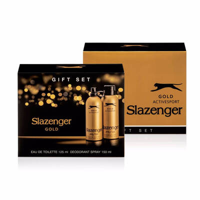 SLAZENGER SET GIFT (EDT+DEO) GOLD - 1