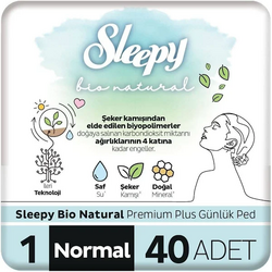 Sleepy - SLEEPY BIO NATURAL GÜNLÜK PED NORMAL 40LI *24