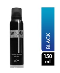 SNOB DEO FORMEN BLACK 150 ML - Thumbnail