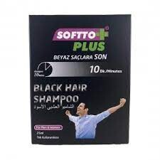 Softto Plus - SOFTTO PLUS BLACK HAİR SHAMPOO 25ML
