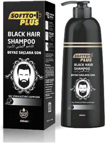 SOFTTO PLUS BLACK HAIR SHAMPOO 350ML - 1